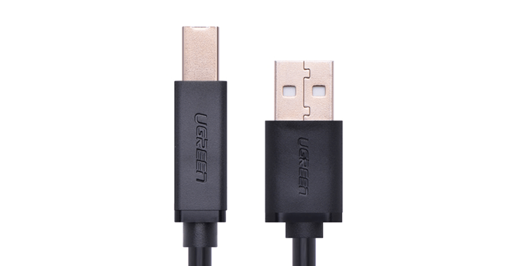 Dây máy in USB 2.0 dài 5M Ugreen (10352) US135